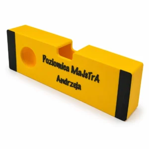Poziomnica Majstra 3D – personalizowany gadżet Poziomnica majstra 3D z personalizowanym imieniem