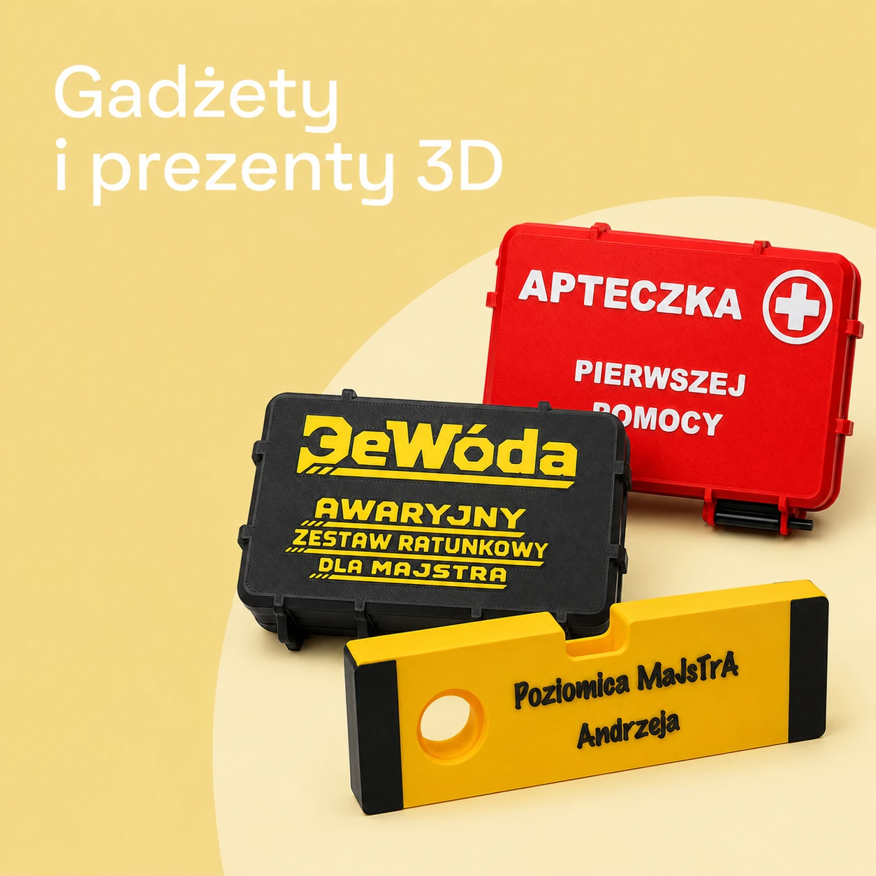 Personalizowane gadżety 3D Make3D