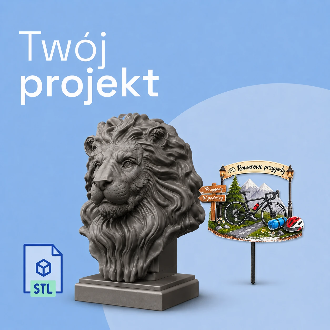 Personalizowany projekt na zamówienie Make3D