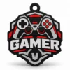Brelok 3D Gamer Brelok 3D Gamer z kontrolerem, prezent na Dzień Chłopaka