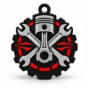Brelok 3D Mechanik Brelok 3D Mechanik z kluczami i tłokiem